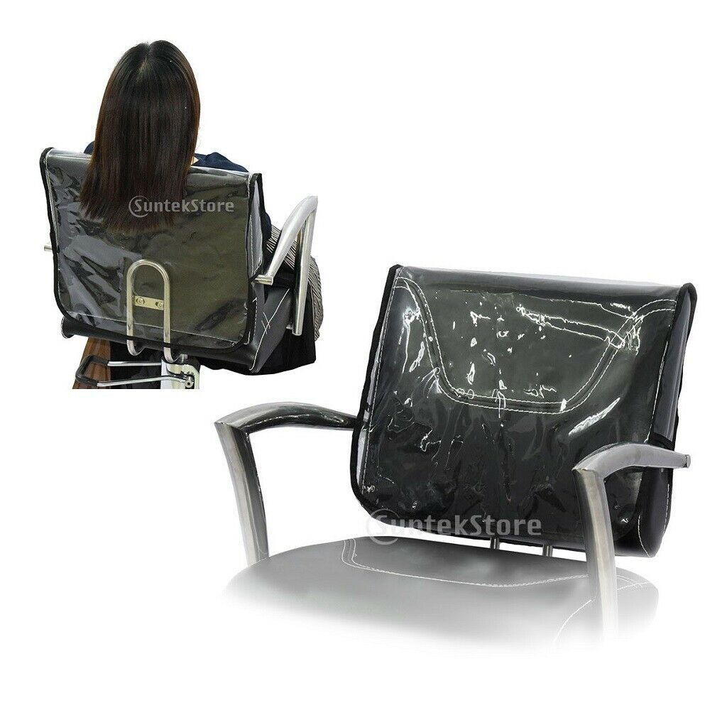 Plastic Cover for Hairdressing Chair Waterproof And Non-stick Hair 48x43cm Clear