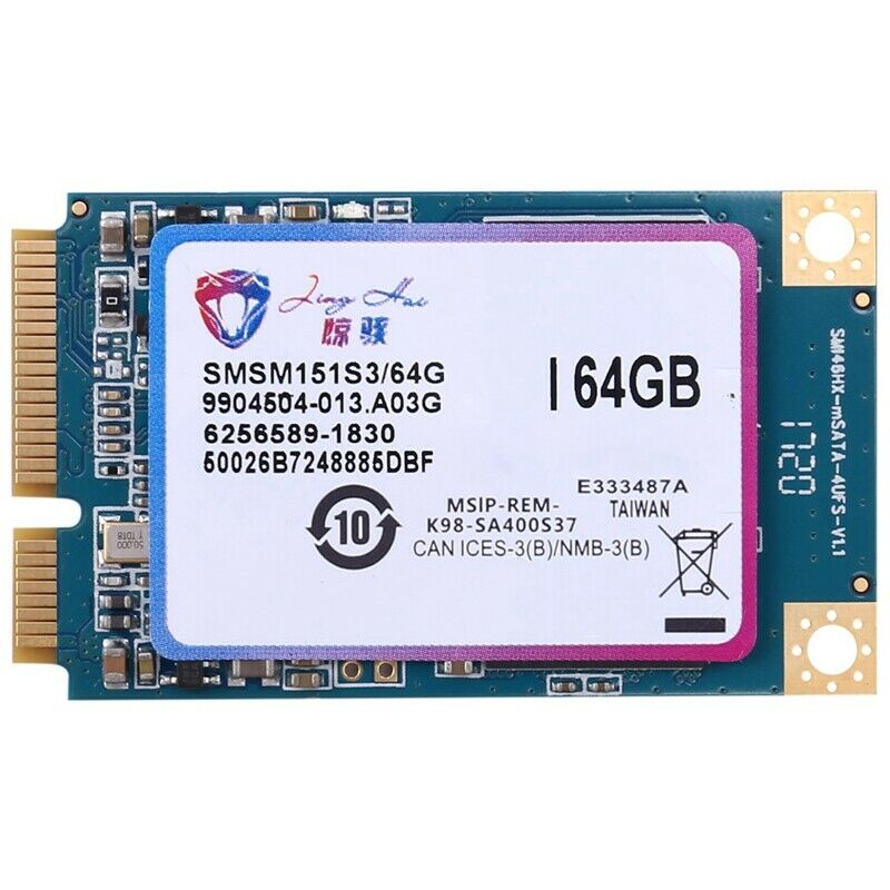 JingHai 64G SSD 1.8-Inch MSATA Built-In Solid State Drive, Suitable for DesktoG8