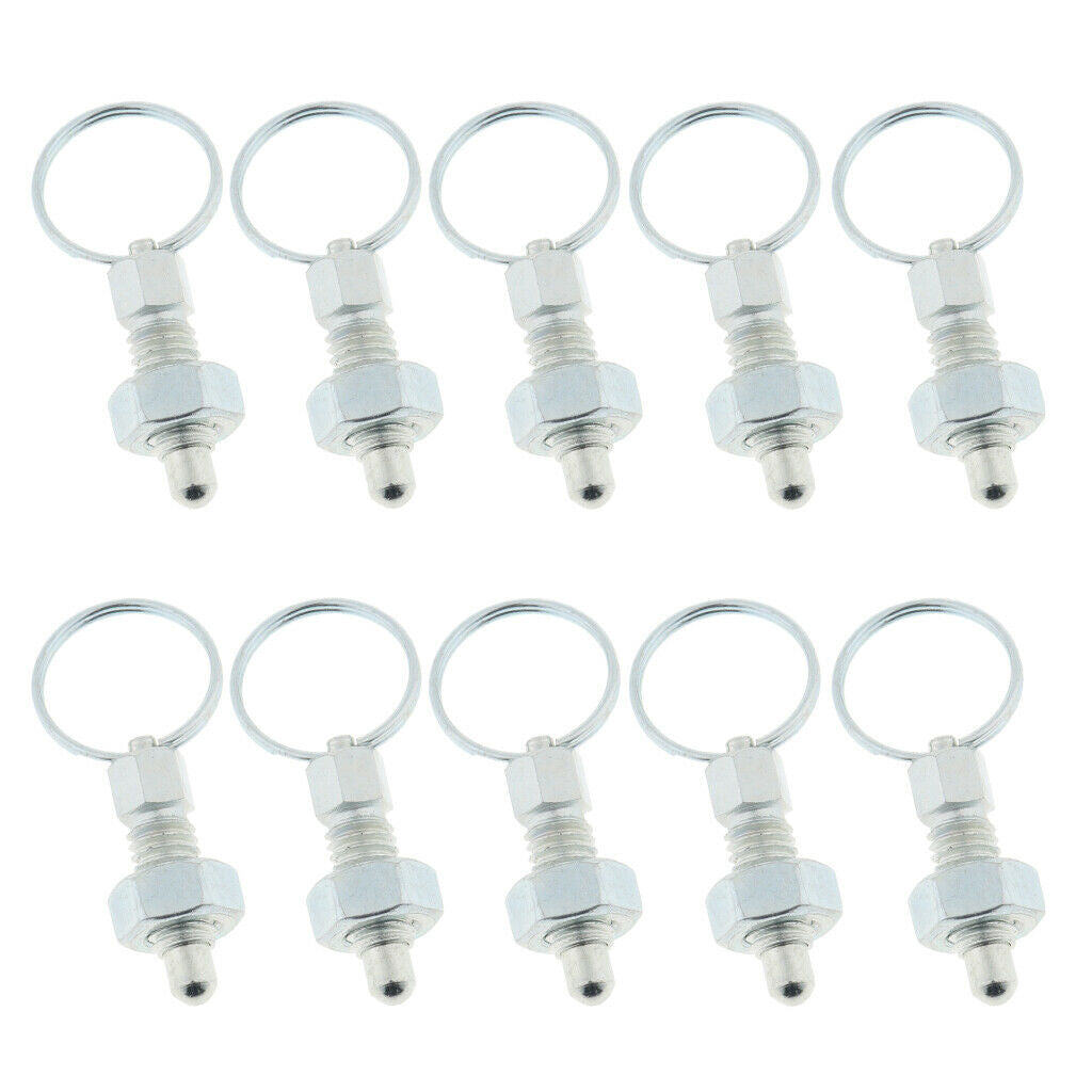 M6 Stainless Steel Indexing Plunger Stretch, Retractable Spring Plunger Ring