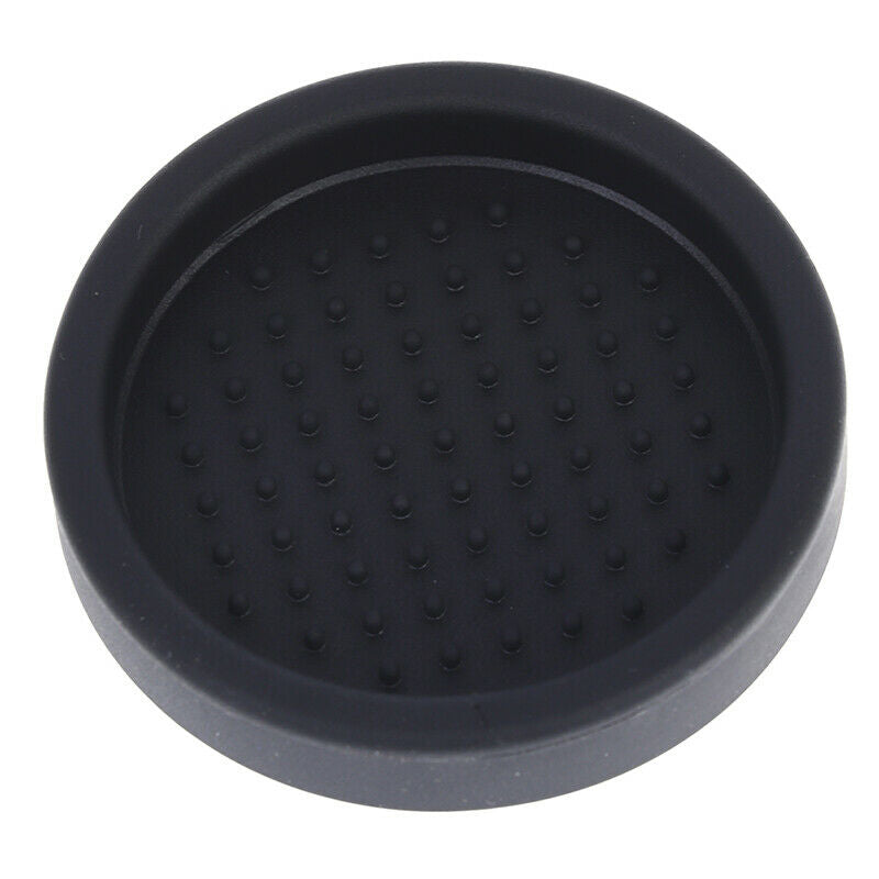 1PCS Black Silicone Round Coffee Tamper Mat Espresso Diameter NO Coffee T.l8