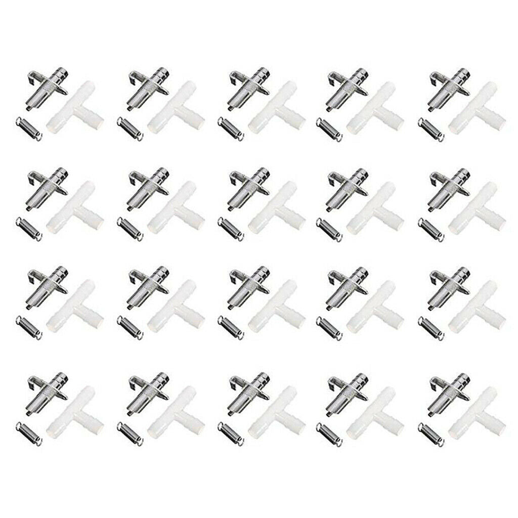 Rabbit Water Feeder Rodent Rabbit Ferret Mouse Nipple Water Drinker 20 piece
