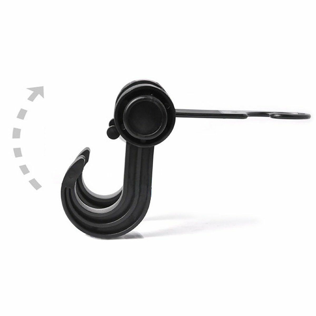 Car Vehicle Coat Hanger Bag Hanger Headrest Seat Double Hook Holder Organizer C