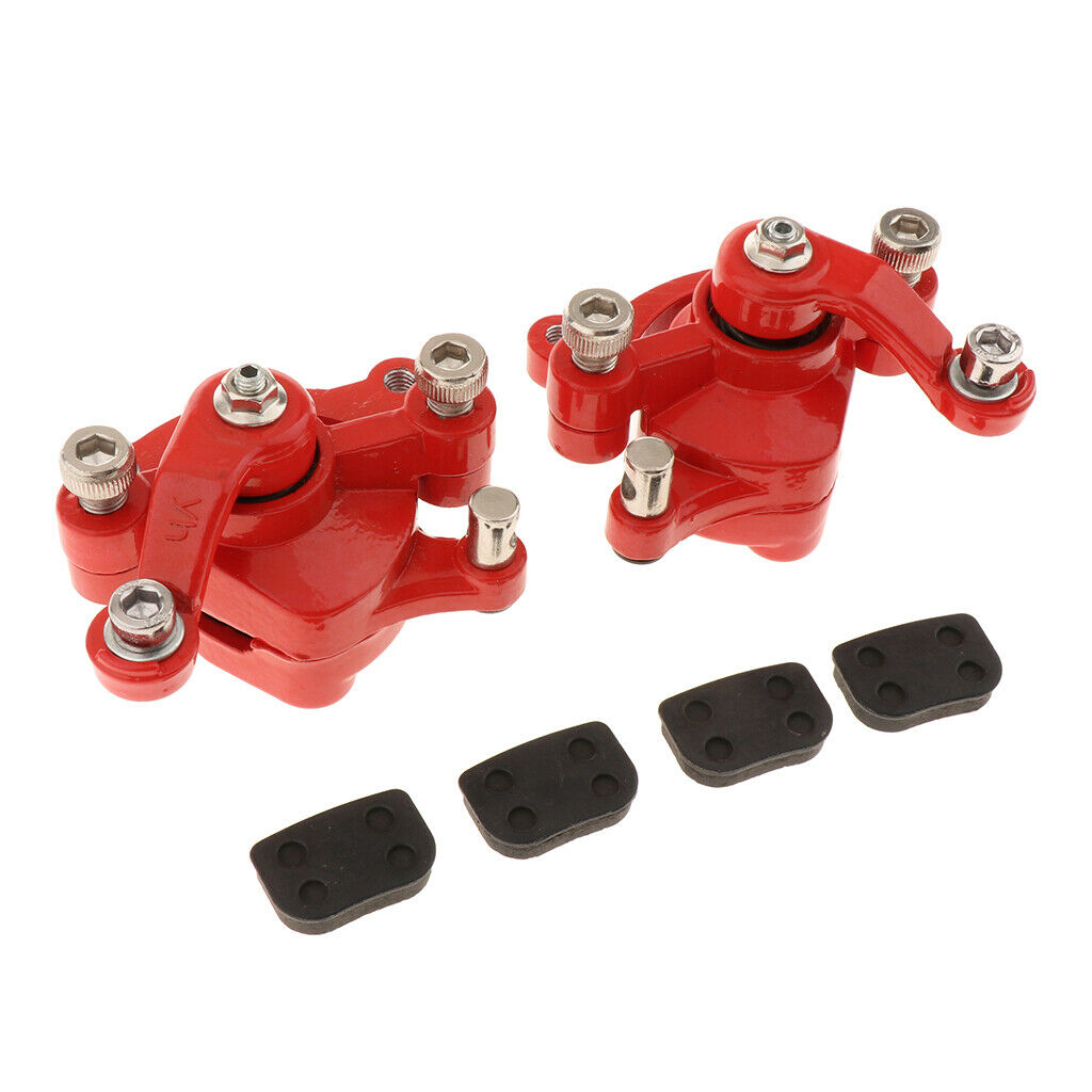 Orange Disc Brake Calipers for Pocket Bike,Mini Dirt ATV,Scooter