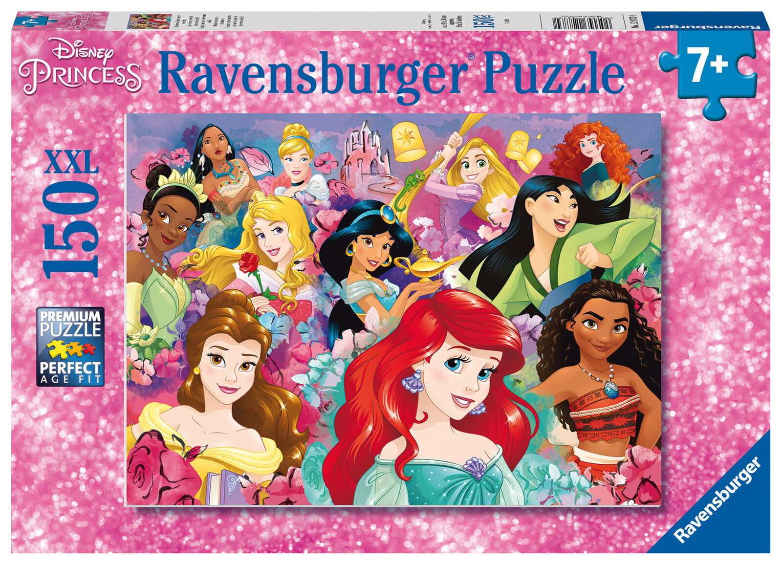 12873 Ravensburger Disney Princess XXL 150pc Children's Jigsaw Puzzle Age 7yrs+
