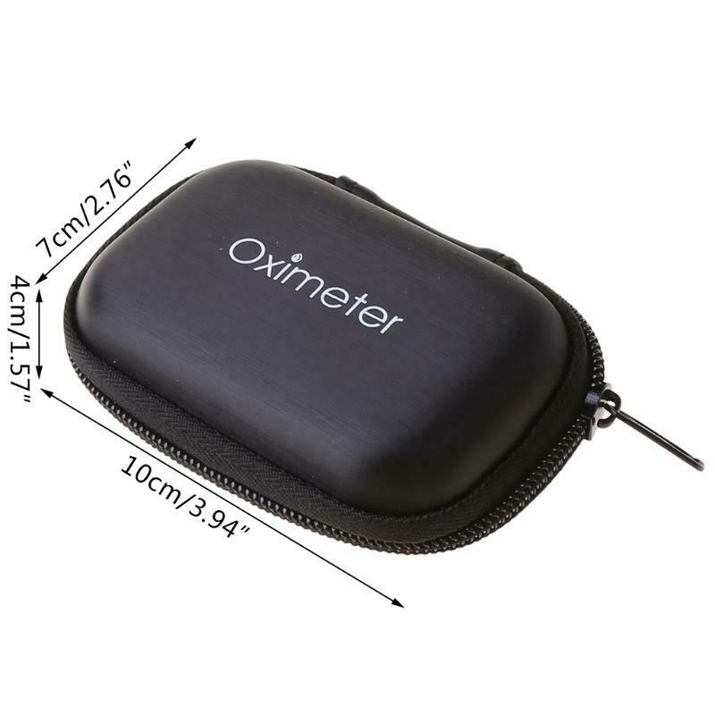 Pulse Oximeter Carry Pouch,Shockproof Hard Protective Travel Case