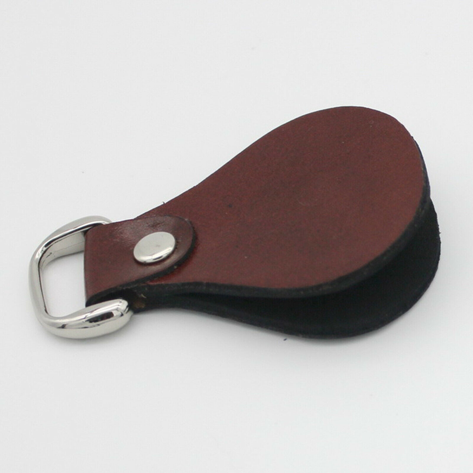 Leather Fly Fishing Leader Straightener with D Ring Attachment