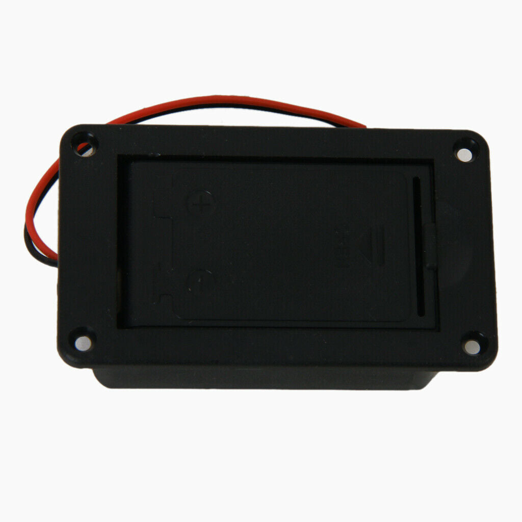 2x 9V Battery Cover Case Compartment For Guitar Bass Ukulele New