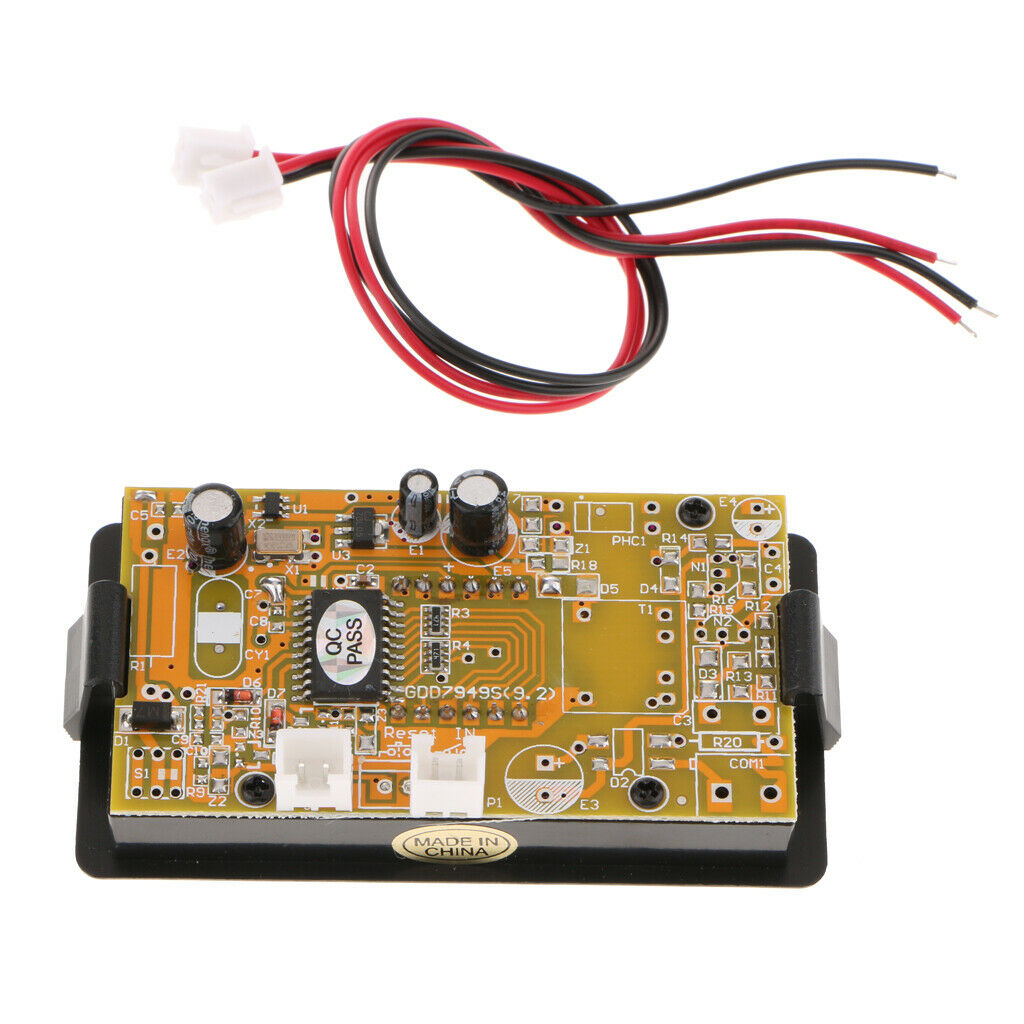 Red LED Digital Timer Totalizer Hour Chronometer Panel GDD7949SMSIW-P12V