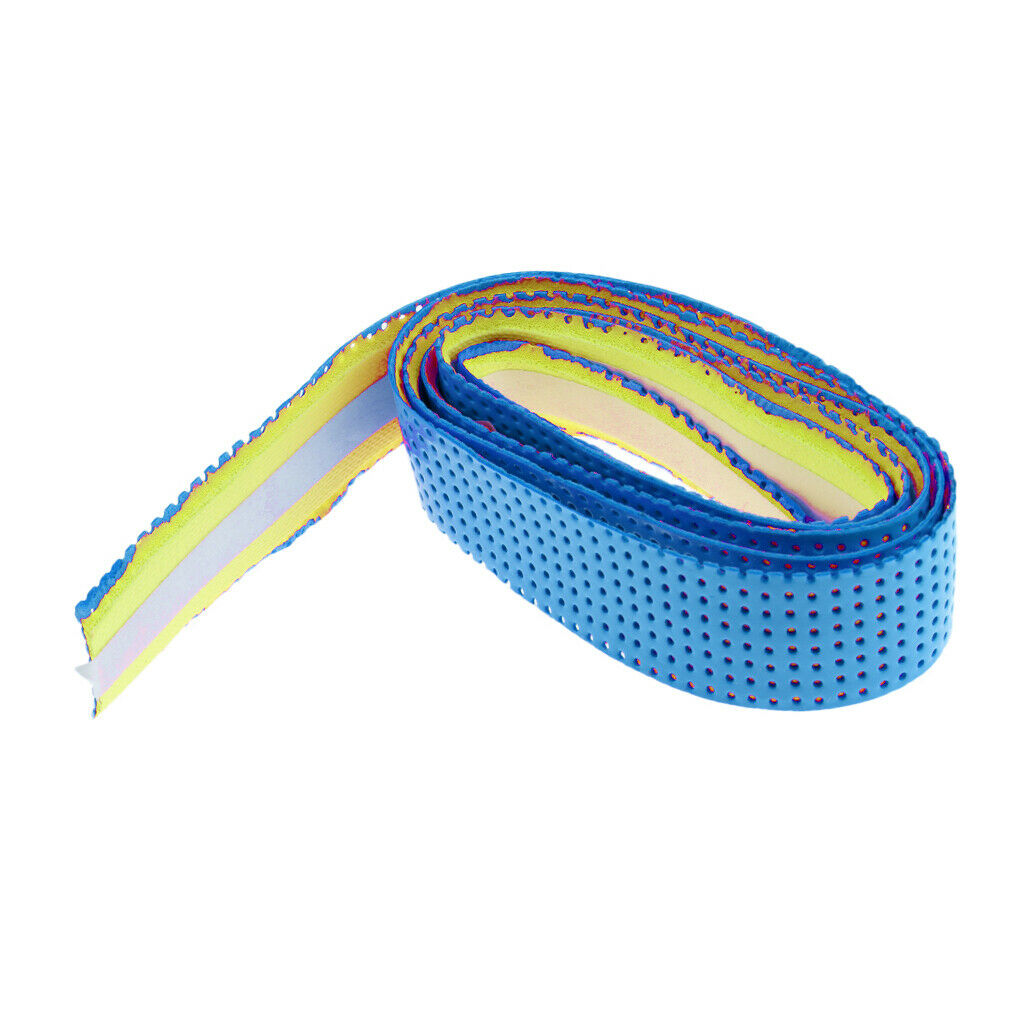 Tennis Badminton Racket Over Grips Bat Squash Tape Anti-slip Sweat Wrap Blue