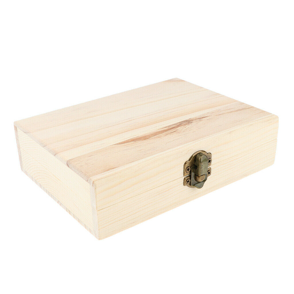 4 Slots Essential Oil Wooden Box Storage Case Large Organizer for 30ML Oil Best