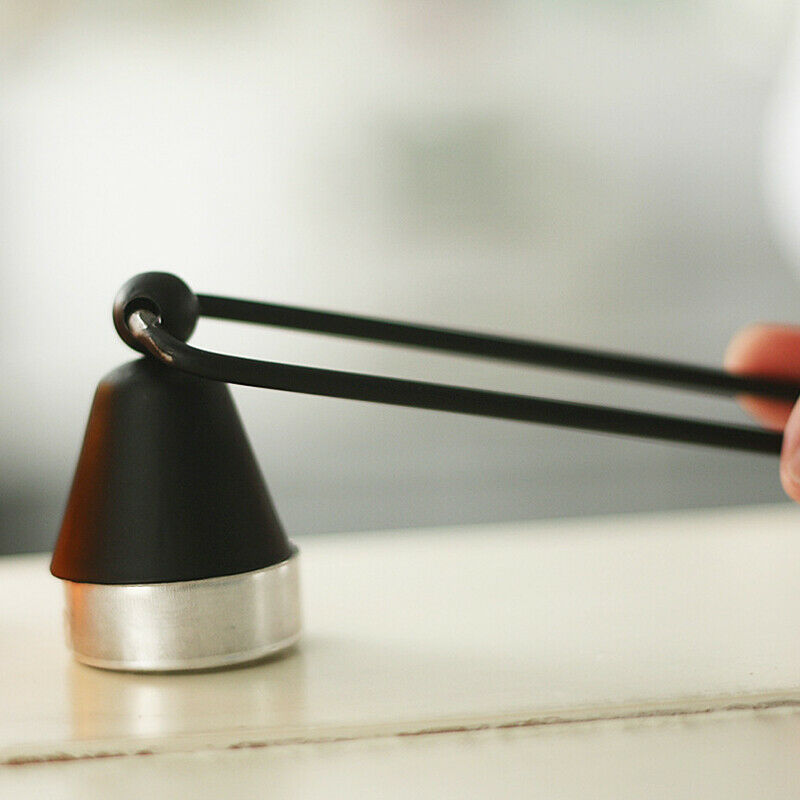 Creative Smokeless Candle Wick Bell Snuffer Candle Suppressor Put Off To.l8