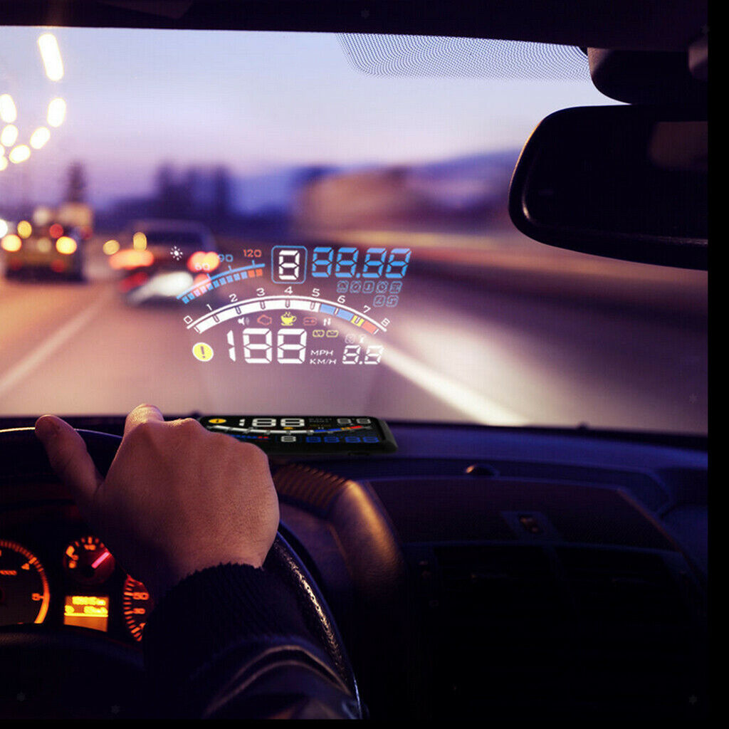 5.5 "Hd Hud Car Display Head High Euobd Obdii