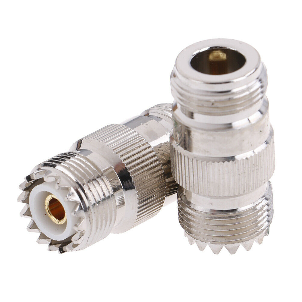 1 x N female to UHF female SO-239 SO239 jack straight RF adapter connecto.l8