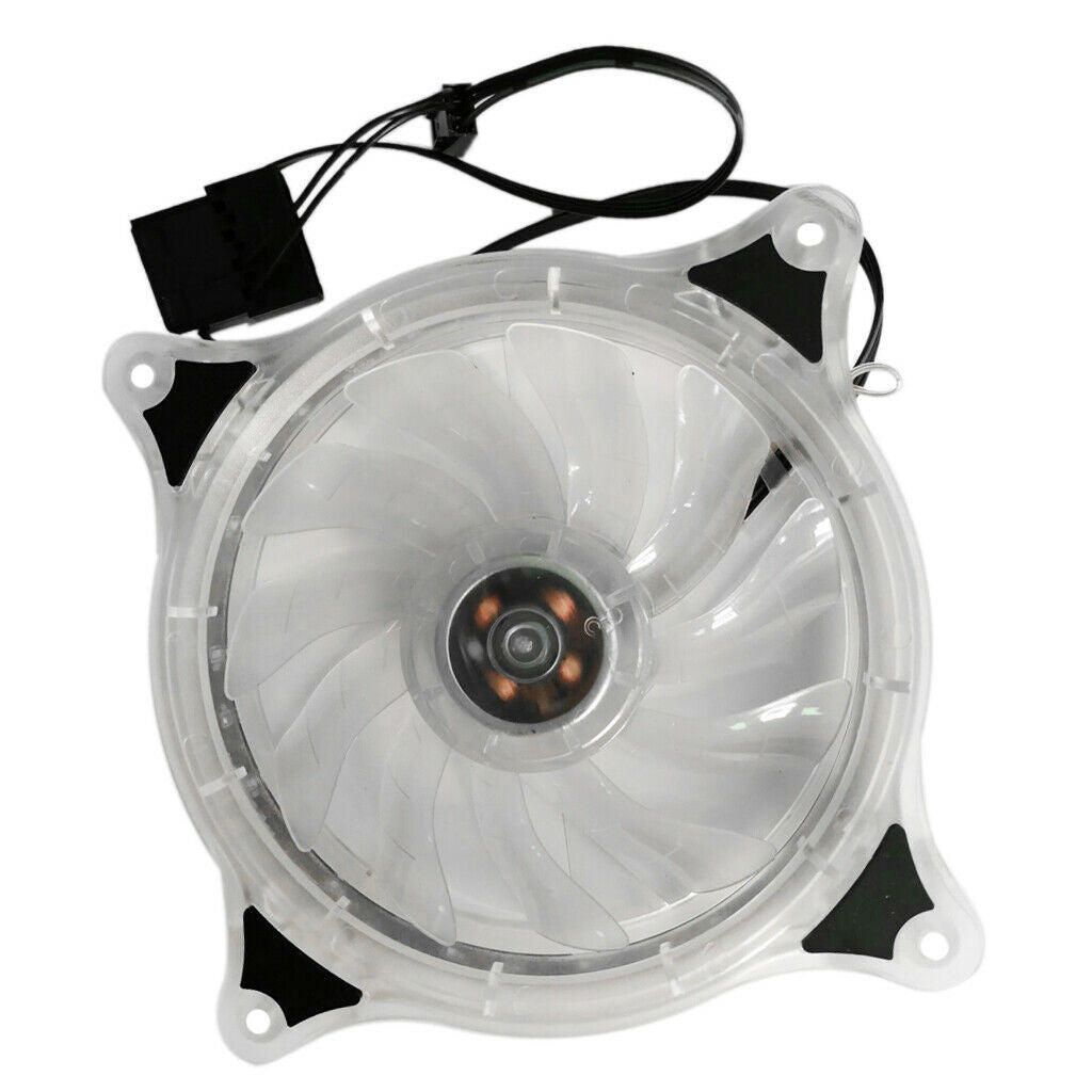 LED 120 15 LED Computer Case Cooling Fan Water-cooled Chassis Cooler 120mm