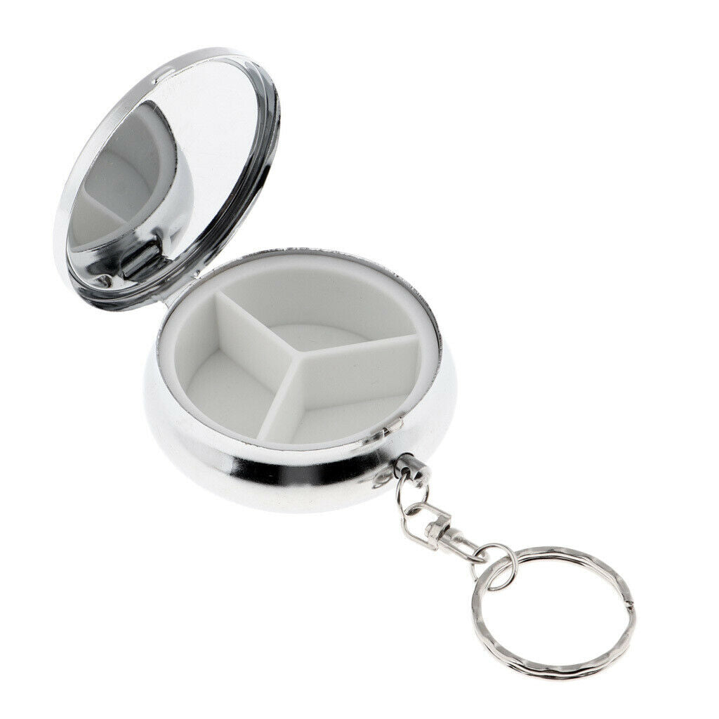2x Makeup Candy Pill Box Portable Cosmetic Eyeshadow Lipstick Case Container