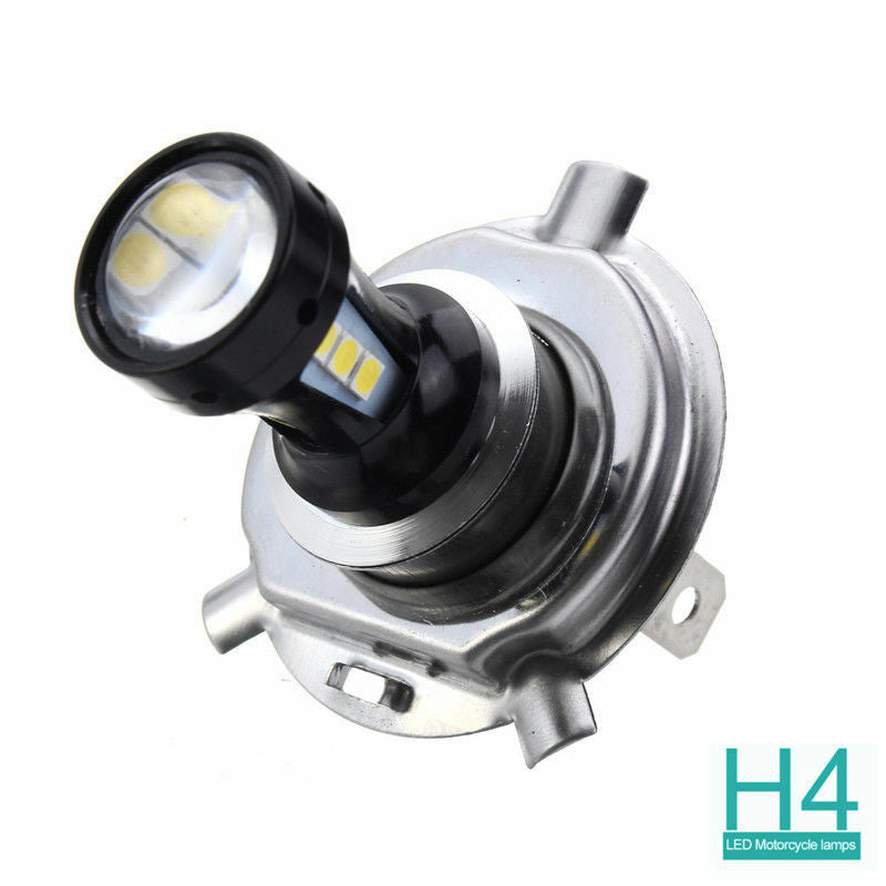 Super Bright H4 18SMD 3030 LED Driving Car Head Light Lamp Bulbs White Quality
