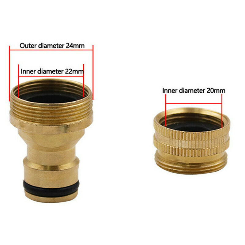 15mm-23mm Universal Kitchen Hose Adapter Faucet Connector Mixer Hose Adap.l8