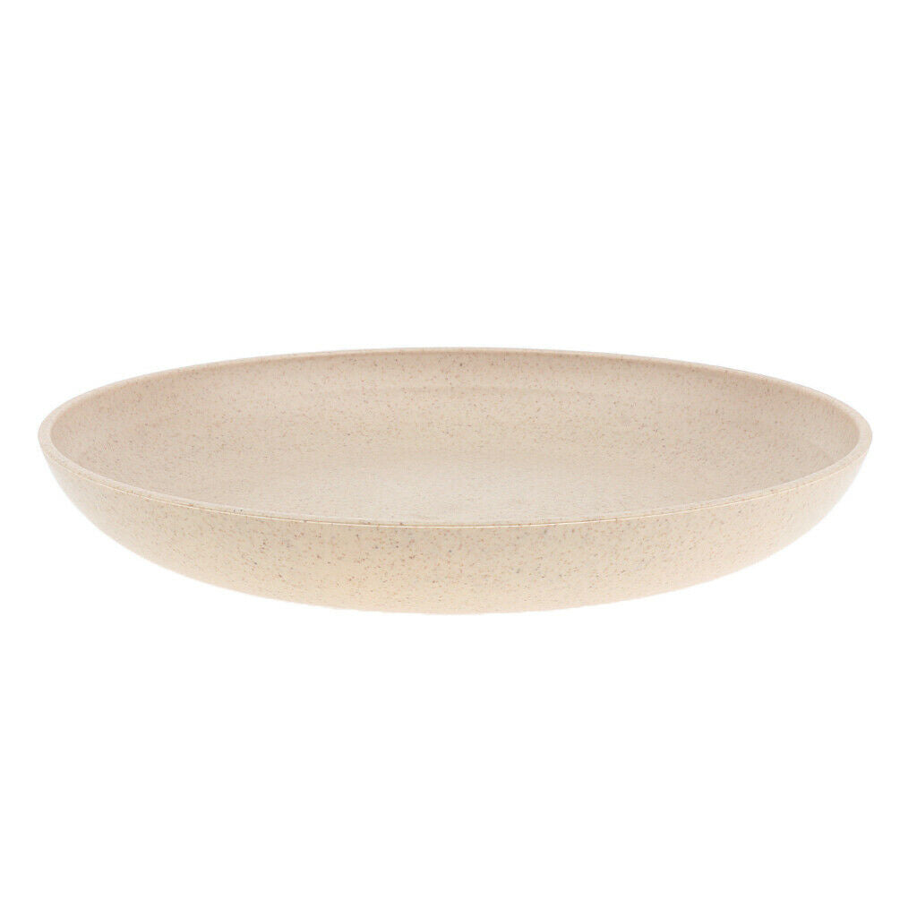 4 Pieces Outdoor Food Container Plates Set Camping Dishes for Fruits Bread