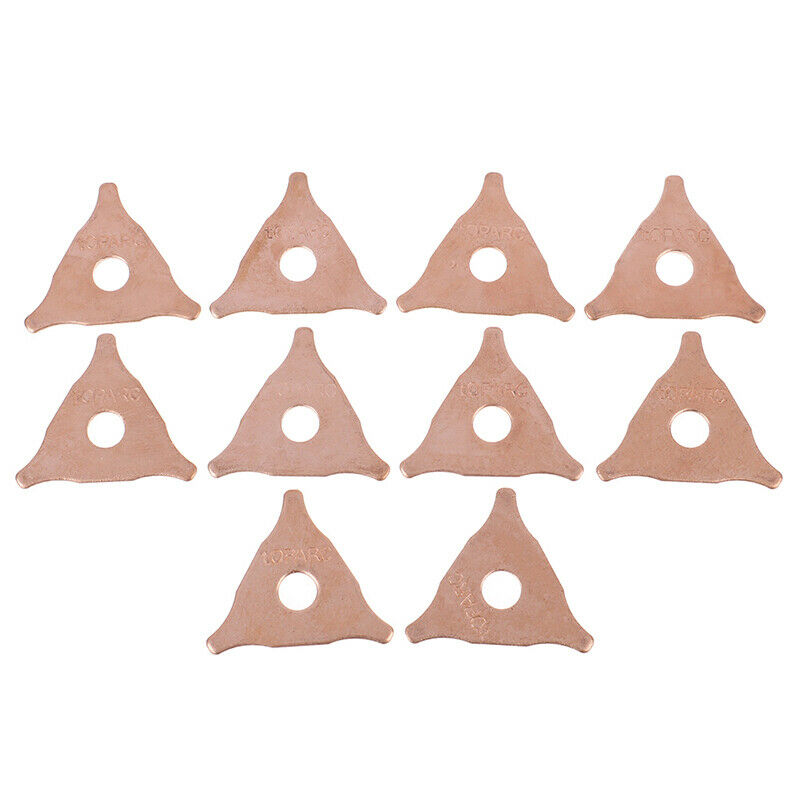 10Pcs Car Repair Dent Pulling Triangle Washer Spot Welder Star Washer P EADFAU