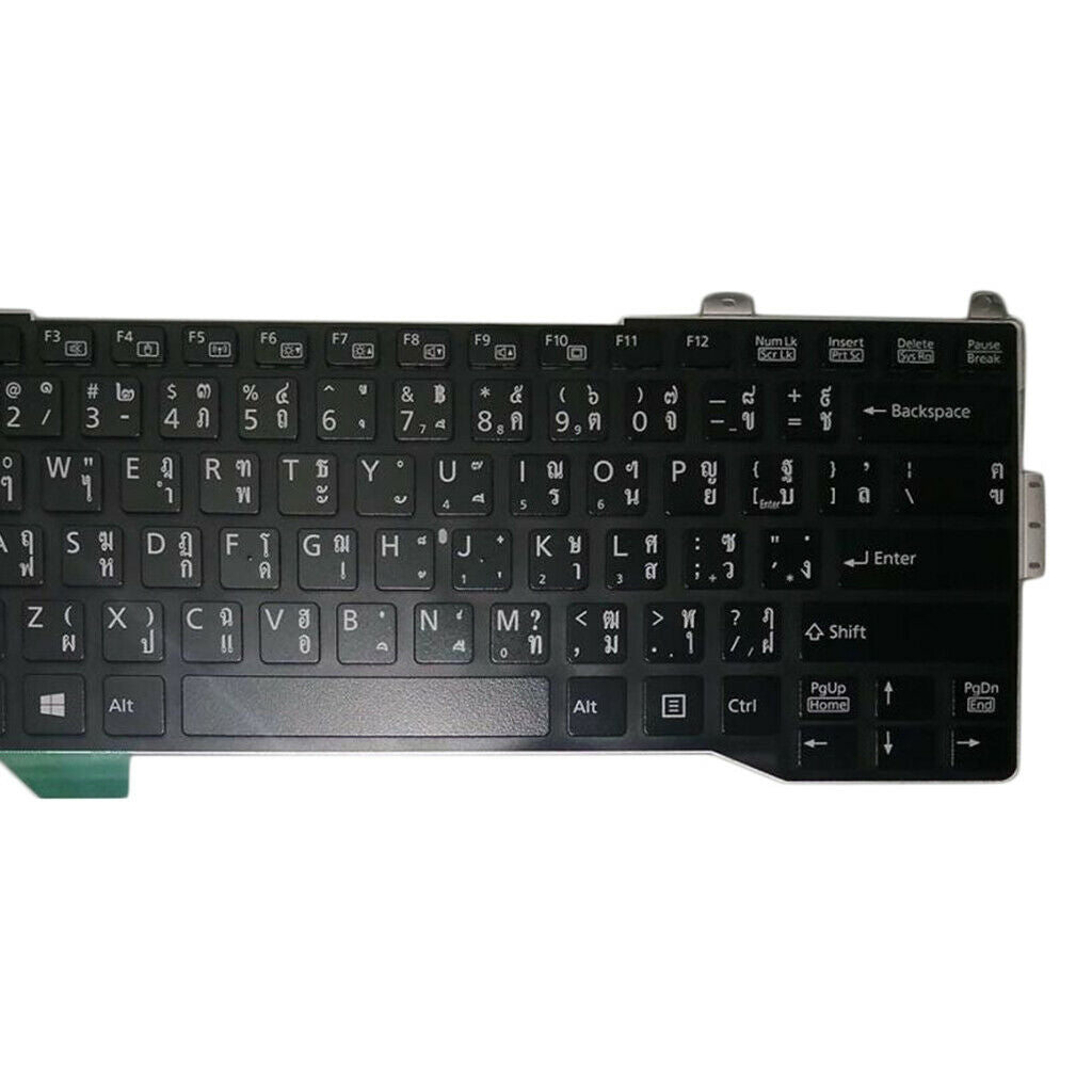 Laptop Keyboard Thai Black for Fujitsu S904 S935 T935 U904 Laptop Keyboard