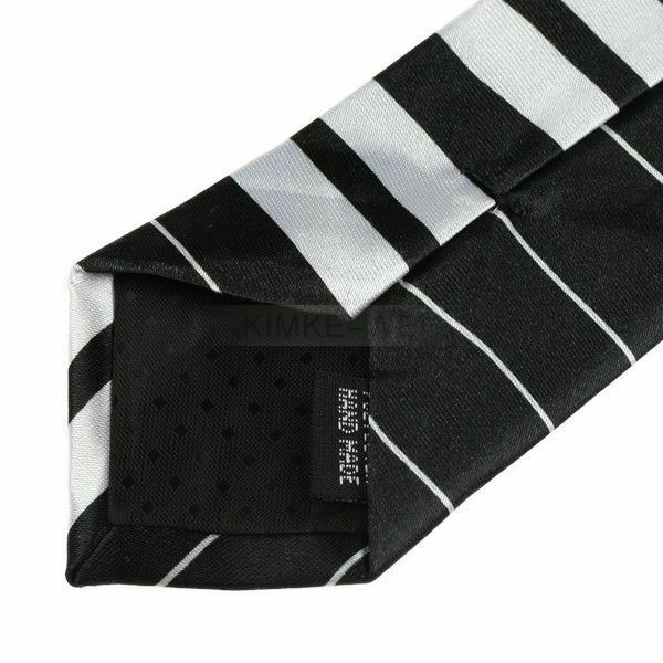 2x Black & White Piano Keyboard Keys Necktie Tie New