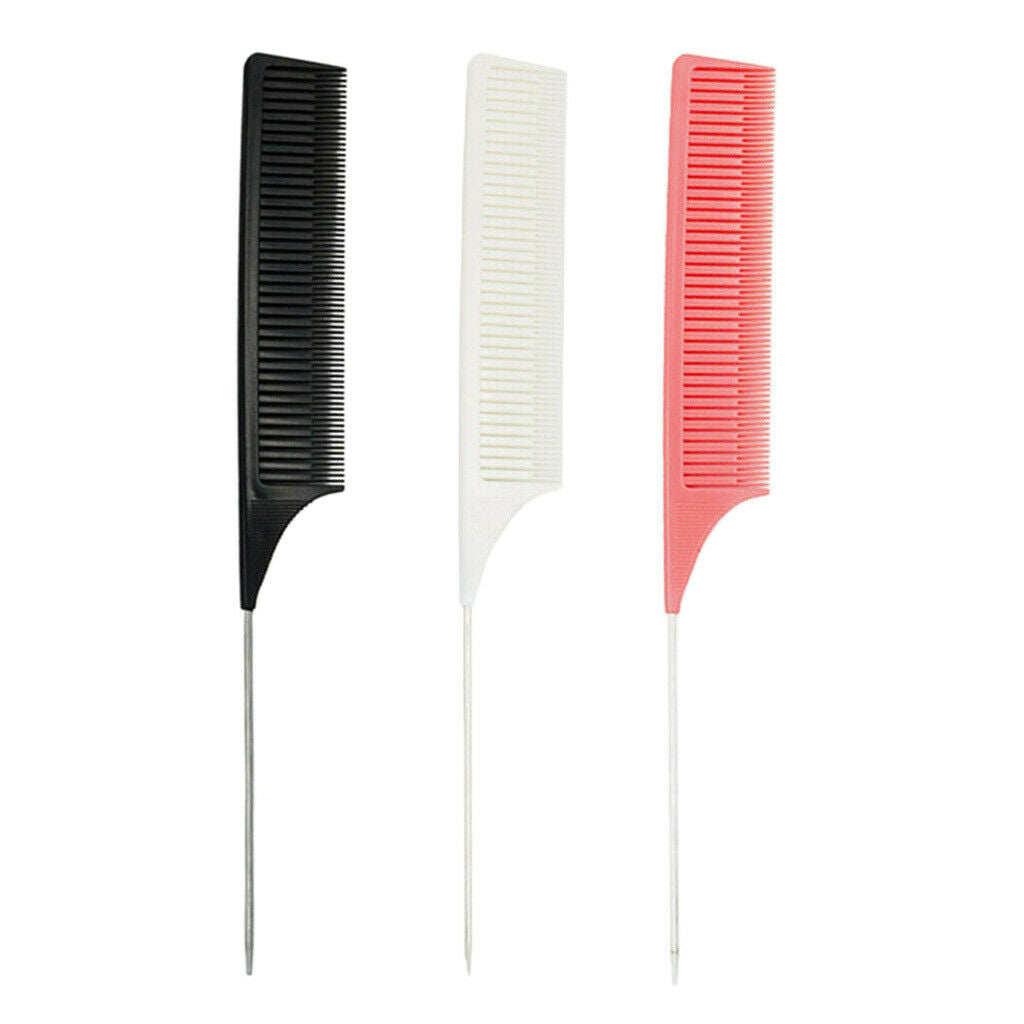 Professional ABS Weaving Highlighting Foiling Hair Combs Salon Hair Coloring
