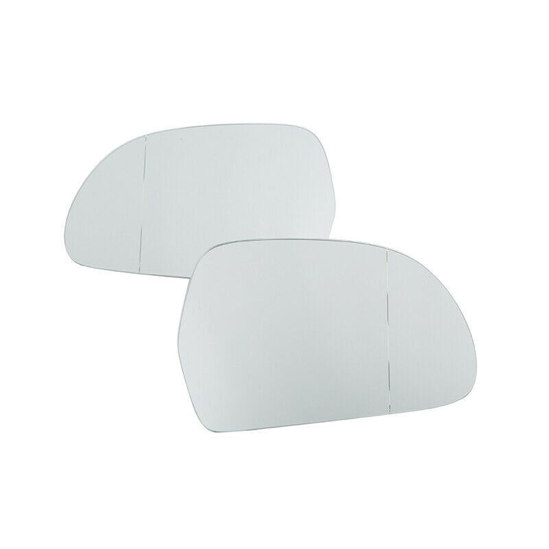 2Pcs Left Right Side Wing Mirror Glass White Heated For Audi A3 A4 A5,RS5 S4 S5