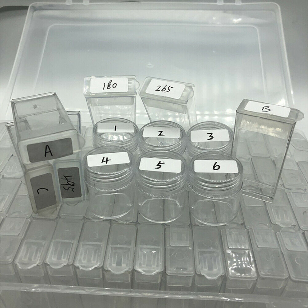 640pcs Distinguish Label Stickers Diamond Classification Storage Labels V.l8