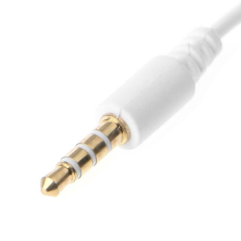 4-Pole 3.5mm Jack Male To Female Headphone Stereo Audio Aux Extension Cable