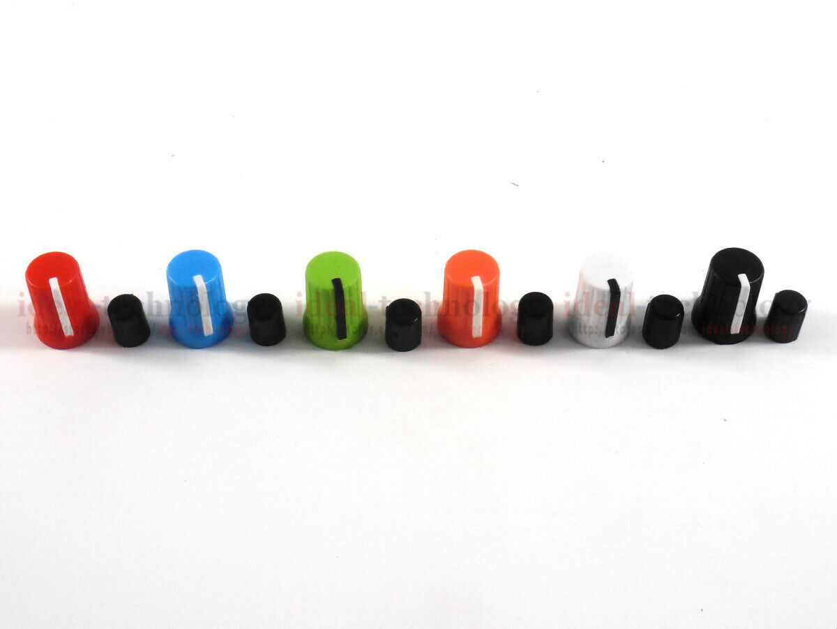 6pcs Rotary Knob NI For Traktor Kontrol Z1 Z2 S2 S4 S5 S8 DJ Controller Mixer