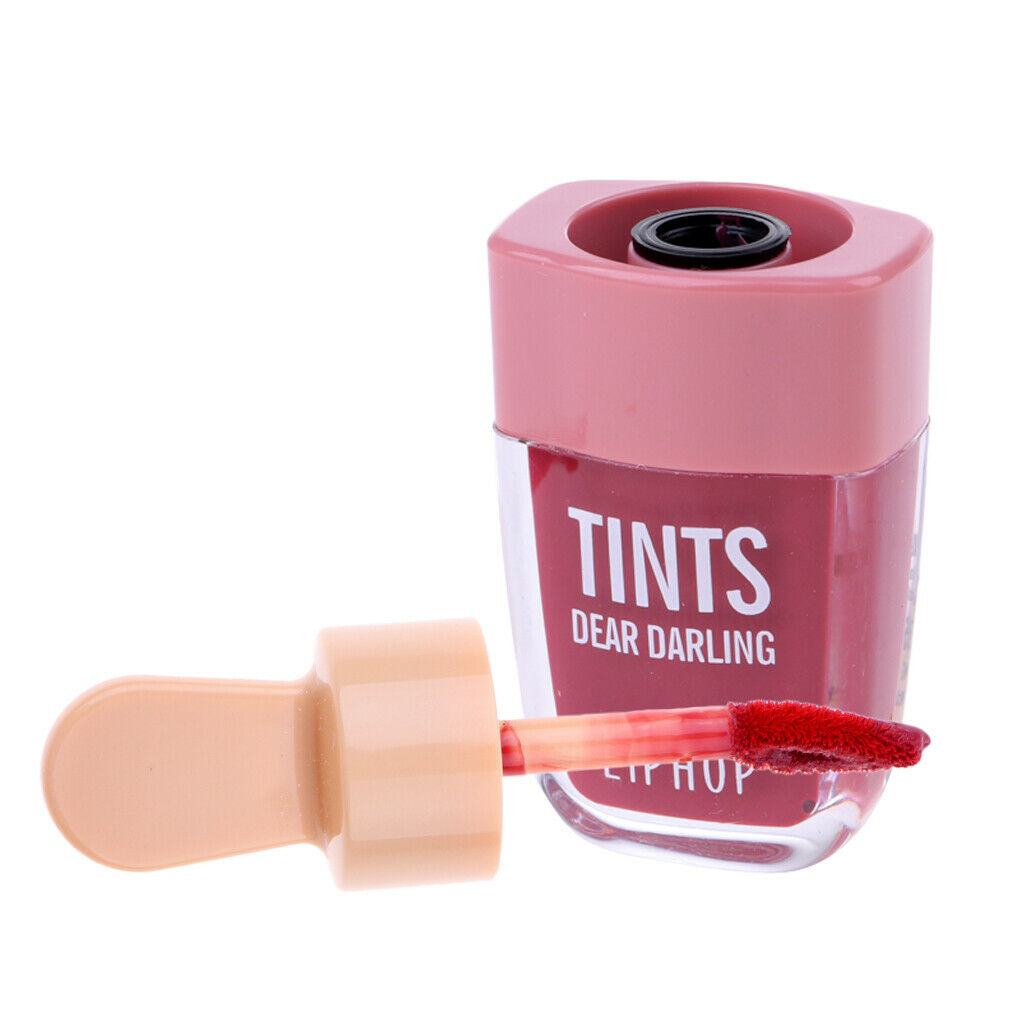 Long Lasting Lip Stain Lip Water Tint Makeup Matte Gloss Set Pale Mauve