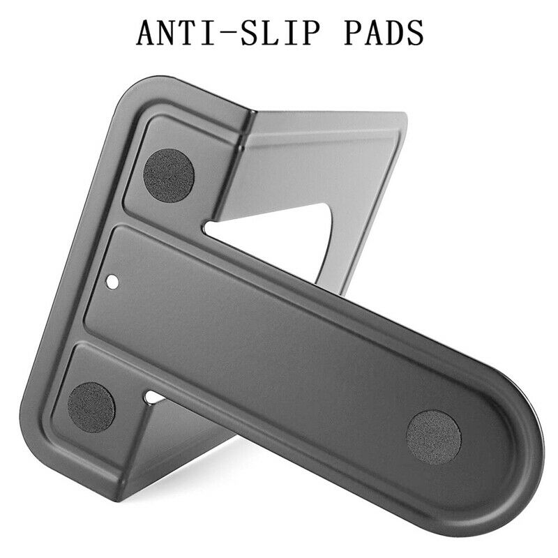 Metal Heavy Duty Bookends-Nonskid Bookends Pack for Bookshelves Stopper MoviT6L1