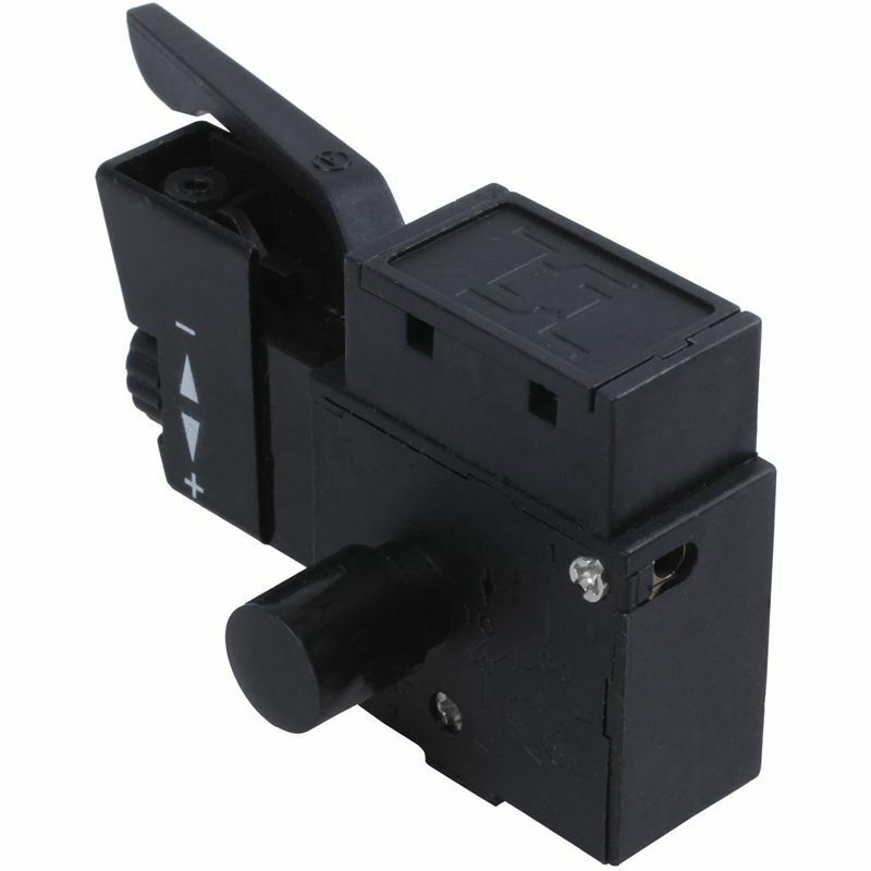 FA2-6/1BEK SPST Lock on Power Tool Trigger Button Switch Black E9B4B4