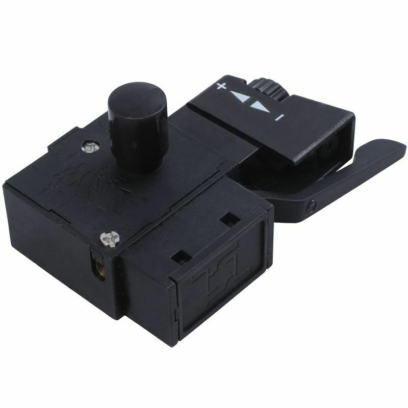 FA2-6/1BEK SPST Lock on Power Tool Trigger Button Switch Black E9B4B4