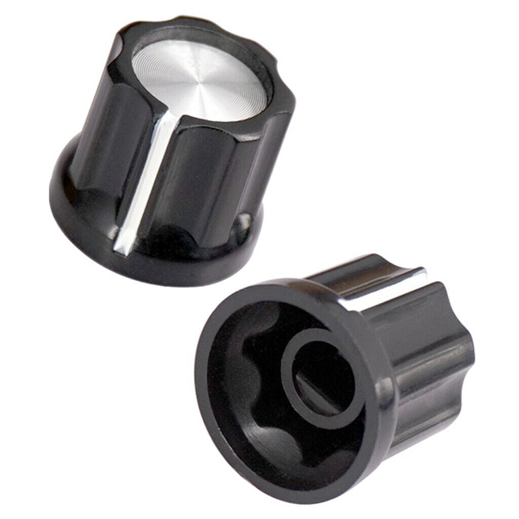 10pcs Plastic Volume   Knob Screw Fixing   Buttons for Guitar Parts