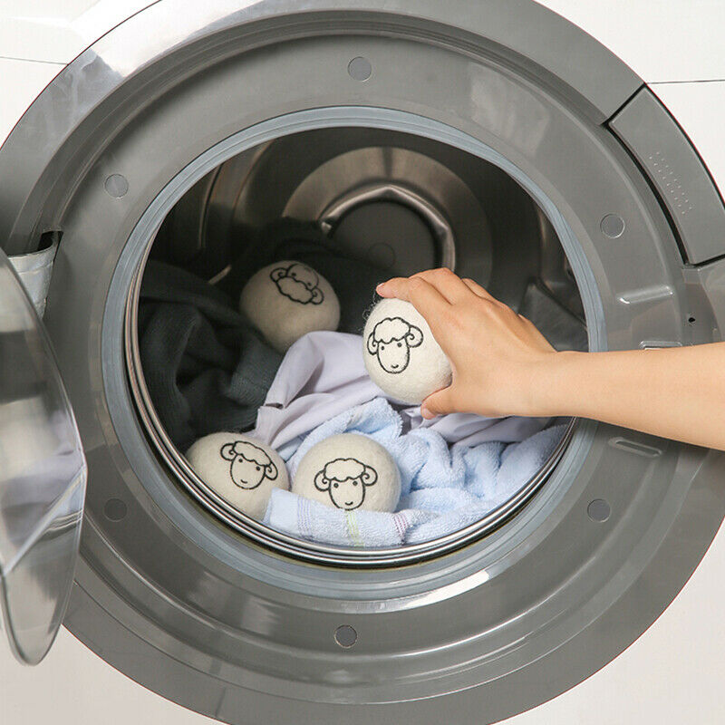 Anti-entanglement special ball for household clothes dryer, washer dryer
