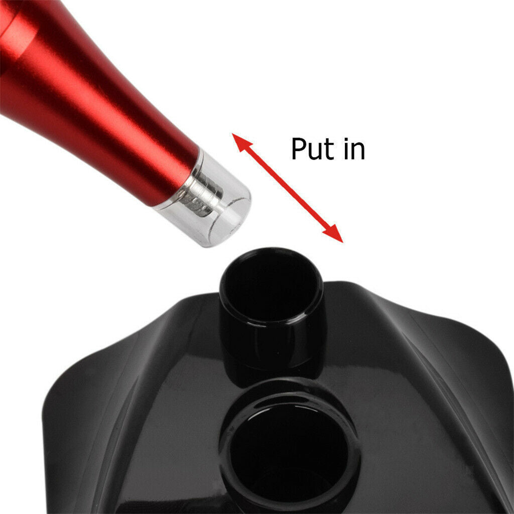 9 Holes Plastic Tattoo Pigment Ink Cup Cap Stand Holder Rack Tattoo Supplies