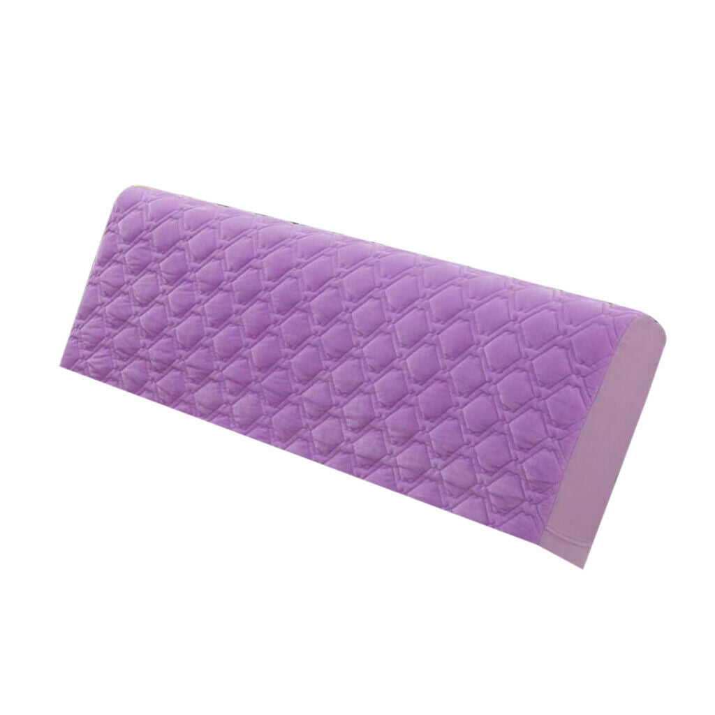 Thickening Stretch Bed Headboard Slip Cover Protector Decoration Purple