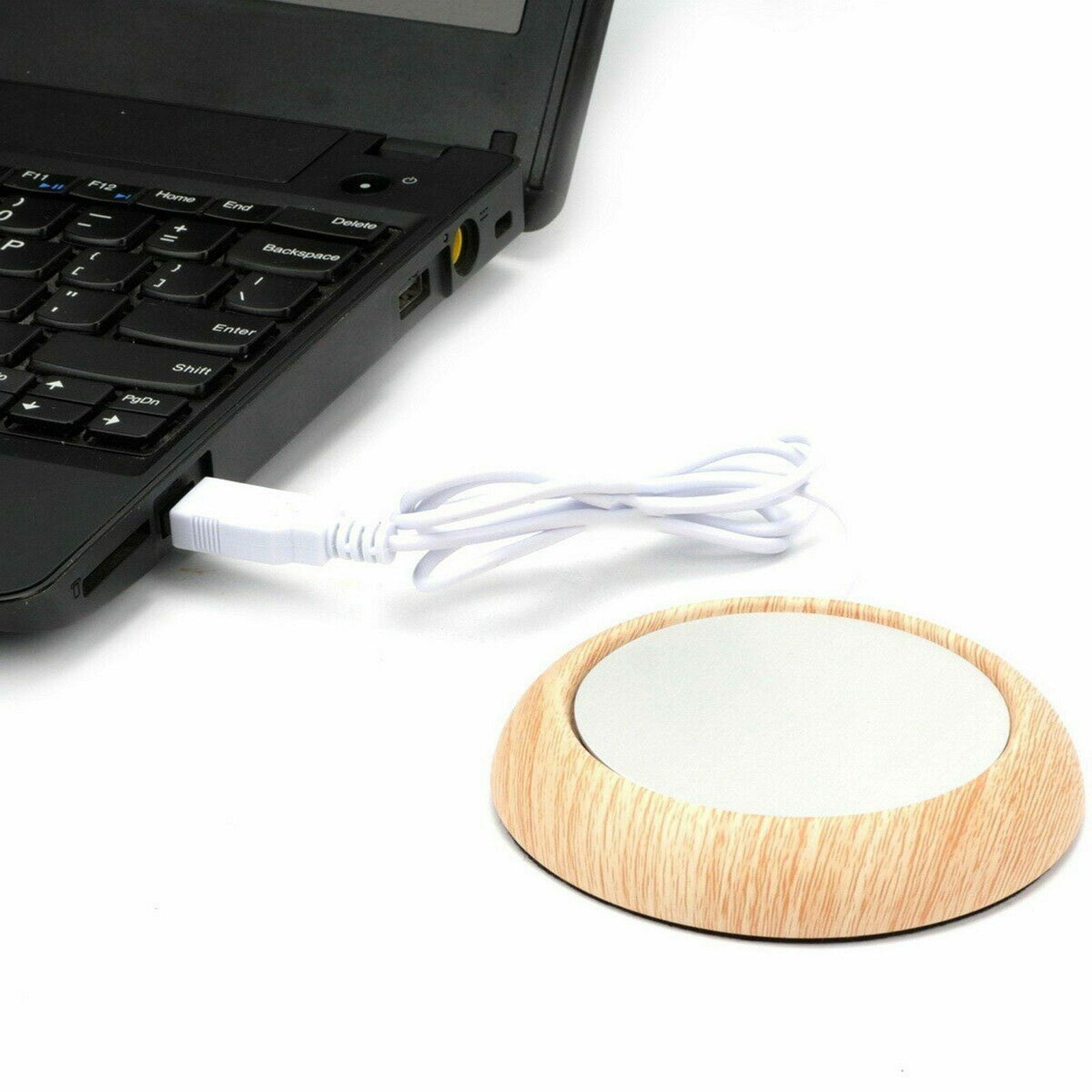 USB Heat Heater Milk Tea Coffee Mug Warmer Office Cup Pad Coaster LW BS5