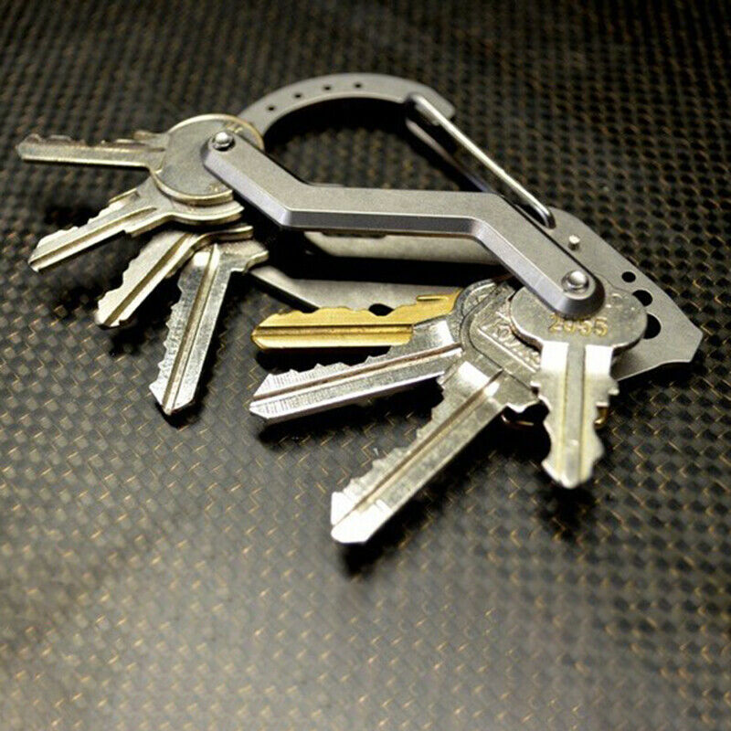 1pc EDC holder clip gadget multipurpose hanger buckle climb tool  Key org.l8