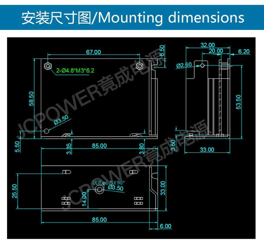 24V 1.5A 36W Regulated Switching Power Supply PSU Transformer LED Strip CCTV