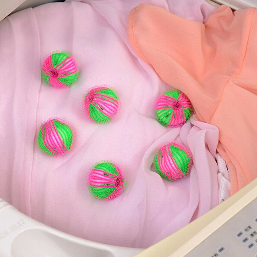 Eco Laundry Balls Fabric Pet Hair Remove Washing Machine Cloths Cleaning