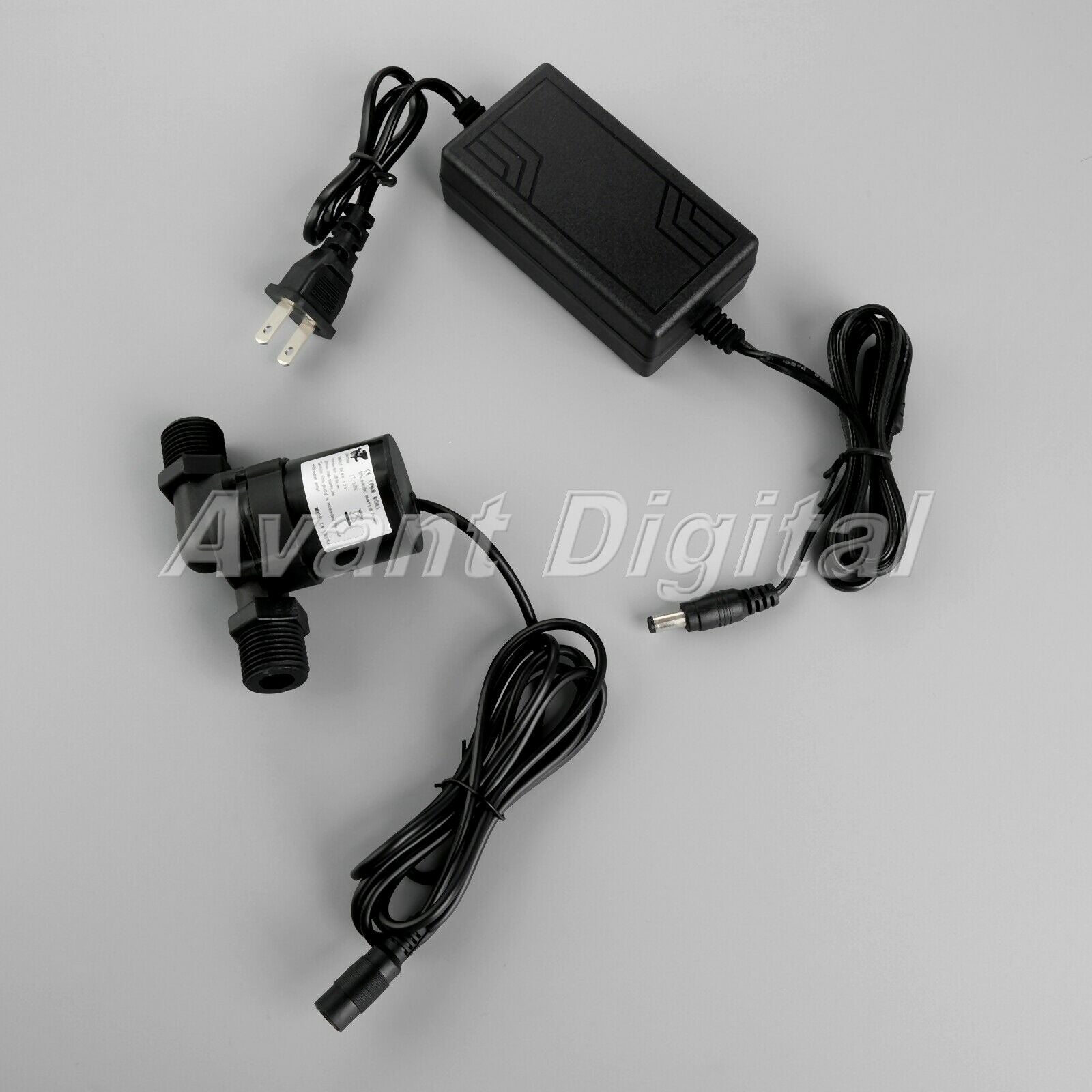 DC 6-12V Water Circulation Pump Brushless Motor Water Fountain Pump &Transformer