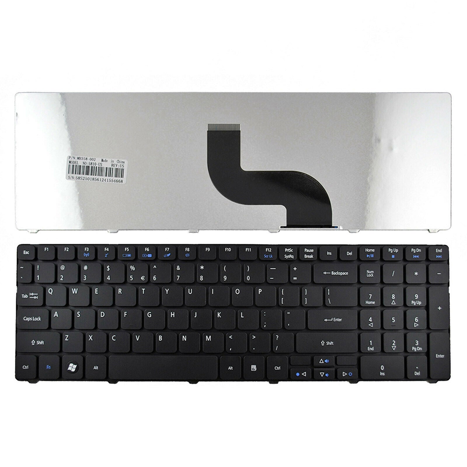 Keyboard US For Acer Aspire 5250 5251 5742 5253 5560 5738Z 7551 Series