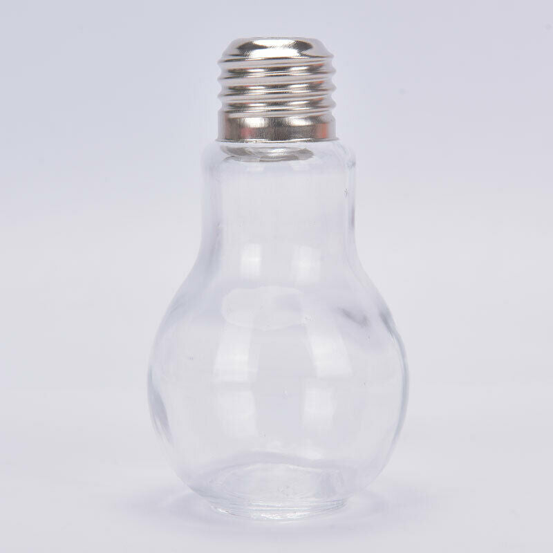 100ml Light Bulb Transparent Glass Vase Fashion Hydroponic Flower Vase Ho.l8