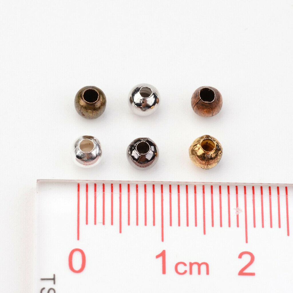 Over 948 Pcs Stainless Steel Loose Beads DIY Necklace Earring Spacer