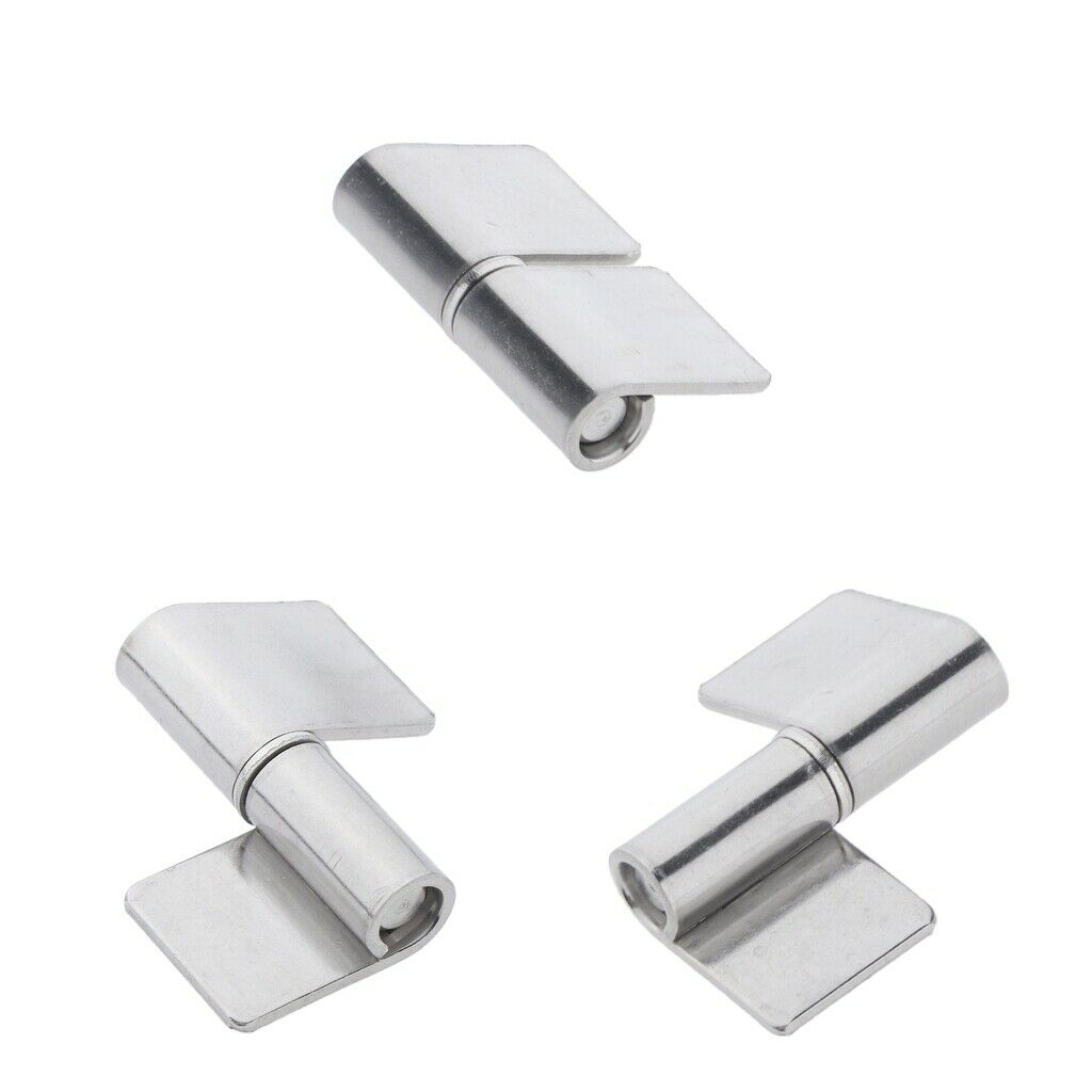 3 pcs 29x2mm Stainless Steel Weld On Hinges Gate Hinges Boat Door Hinges