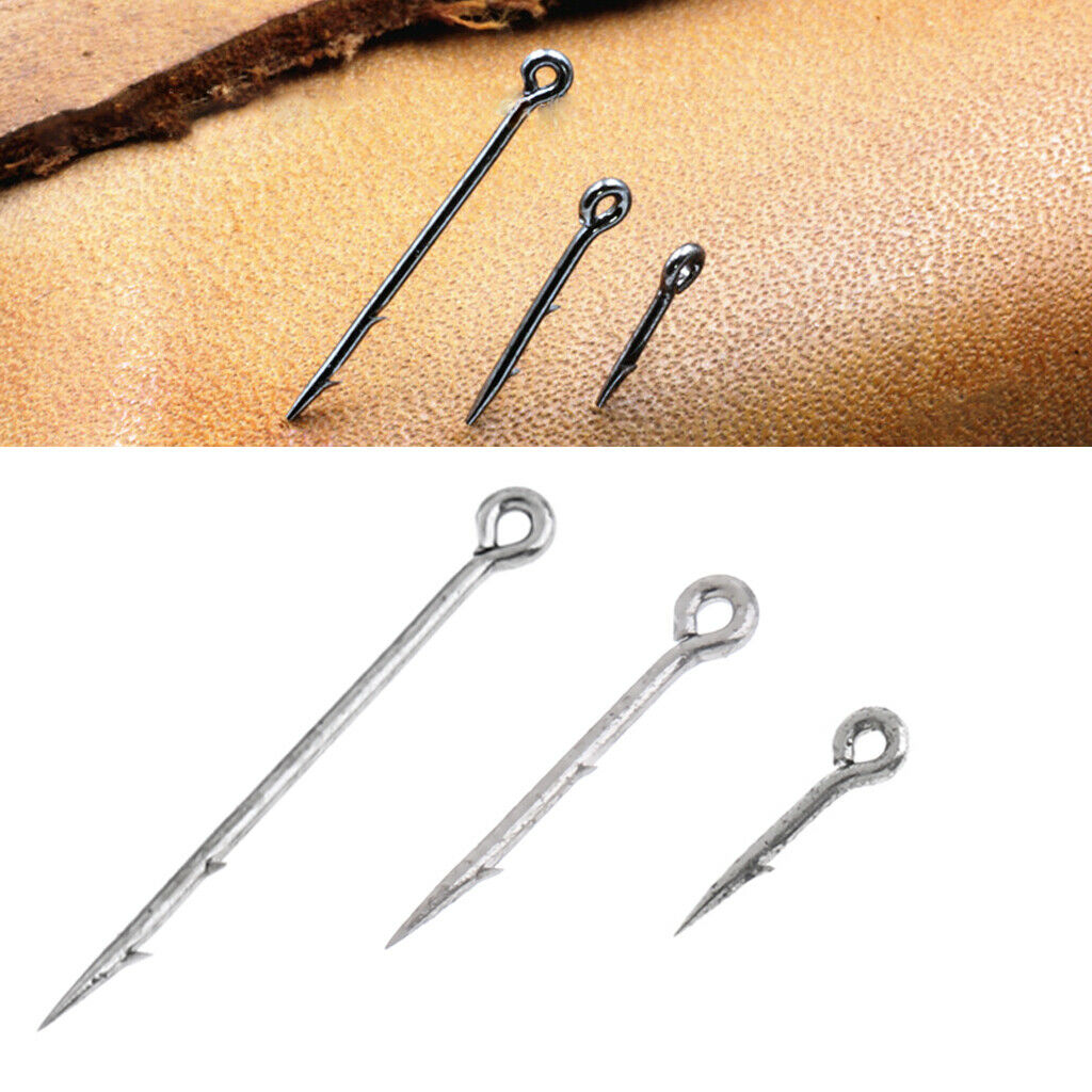 20Pcs High-carbon Steel Sea Fishing Worm Hooks Fishhook Live Bait Hooks S