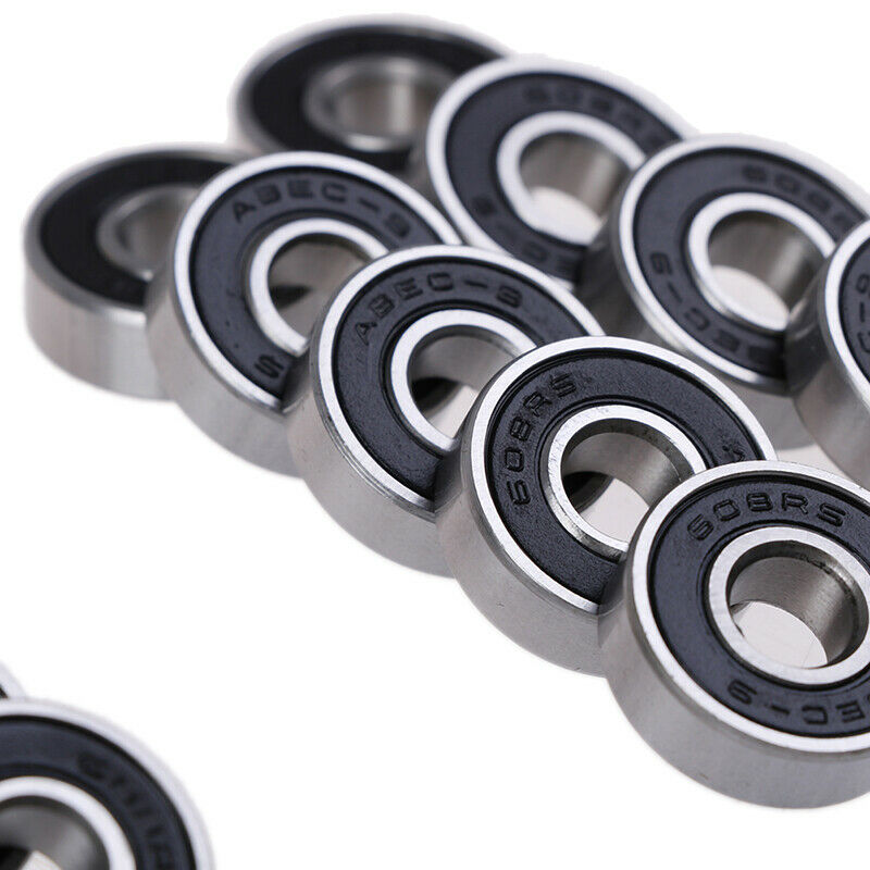 10X608 ABEC-9 Skate Wheel Bearing Durable No Noise Scooter Replacement Part m Kt
