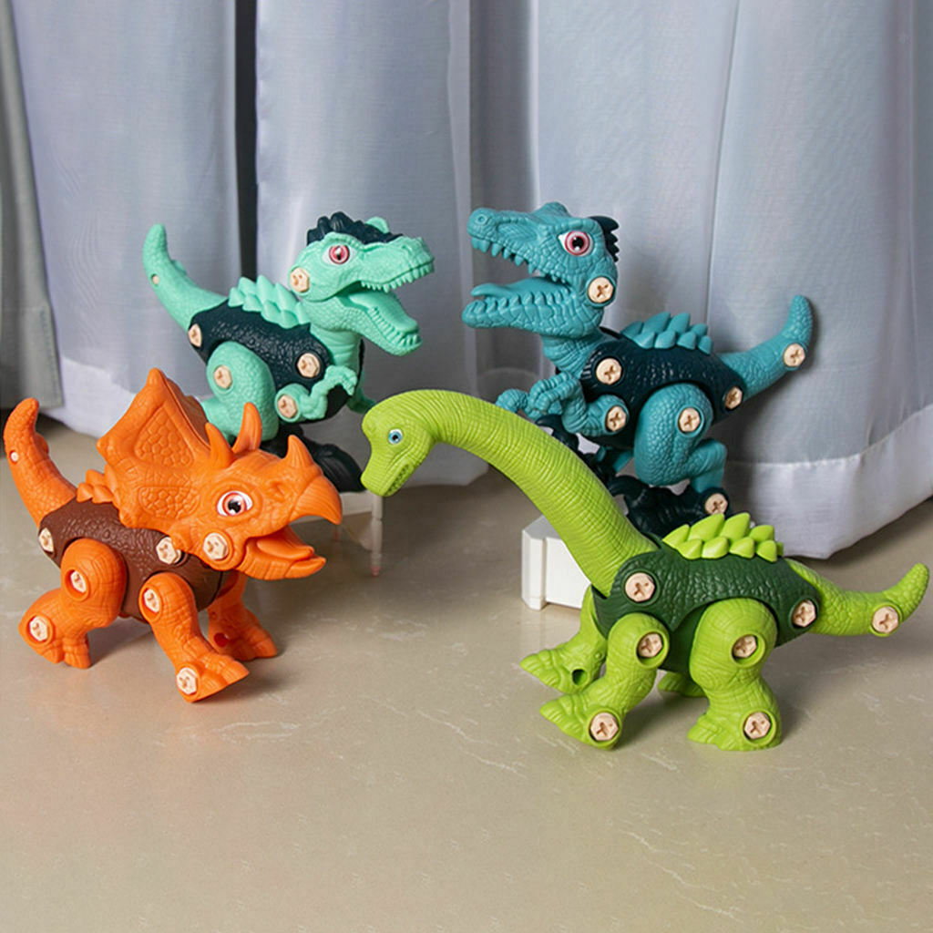 Take Apart Dinosaur Assembling Toys w/ Screwdriver DIY Animal Construction